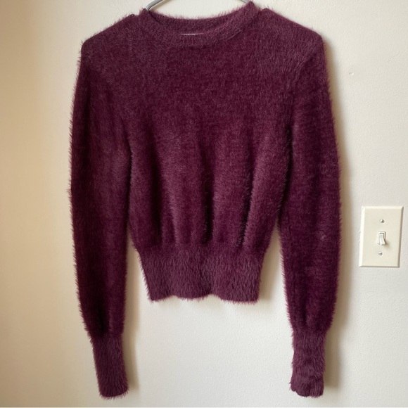 Zara Plush Purple Women's Sweater size S - Picture 1 of 6